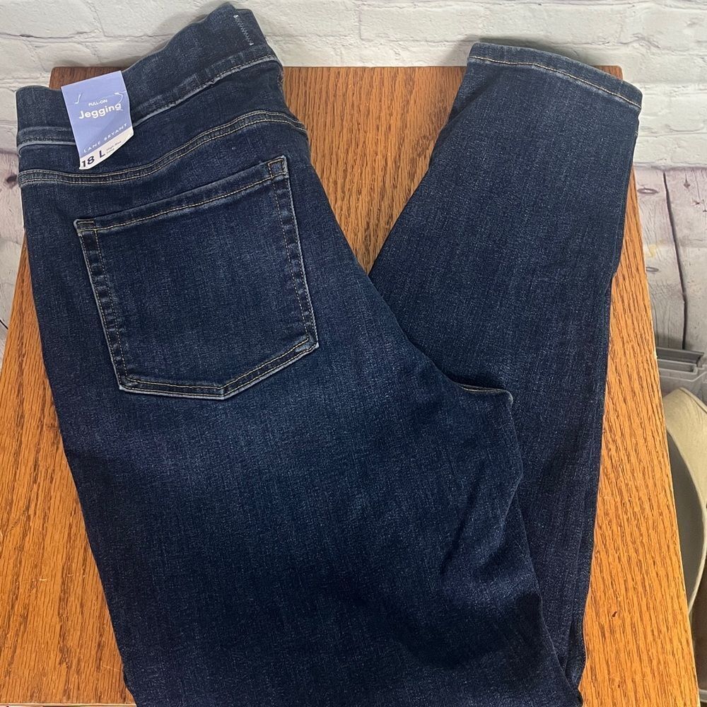 NEW Lane Bryant High Rise Pull on Jegging Flex Magic Waistband size 18 Long